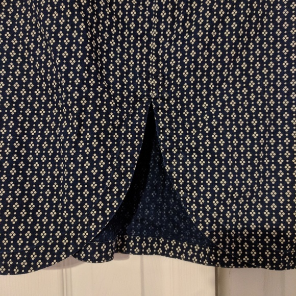 Madewell blue & white patterned tank top - Picture 5 of 5